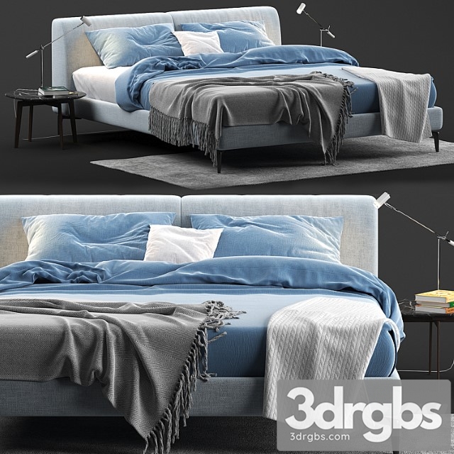 Margot novamobili bed 2 3dsmax Download - thumbnail 1