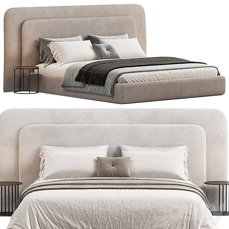 Marian Bed by The Highwall 3DS Max Model - thumbnail 2