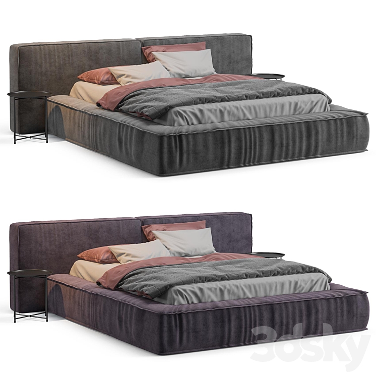 Marlow bed divan.ru 3DS Max - thumbnail 2