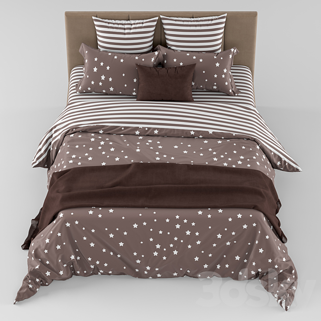 MebelVia Terzo bed 3DSMax File - thumbnail 2