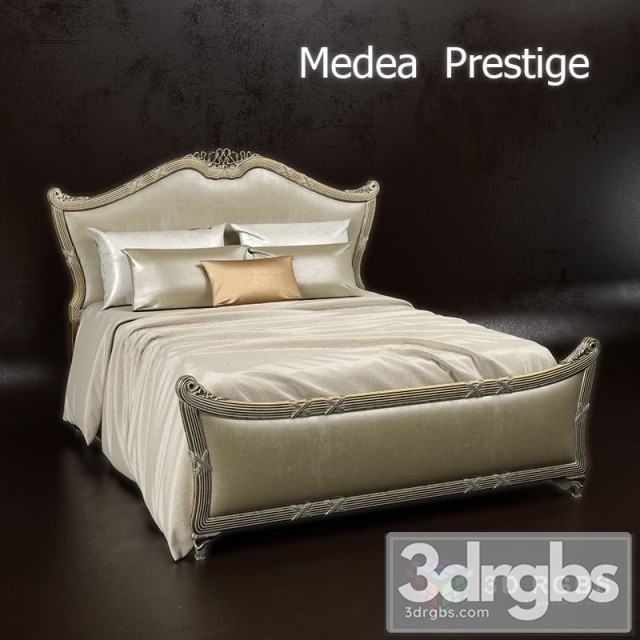 Medea Prestige Bed 3dsmax Download - thumbnail 1