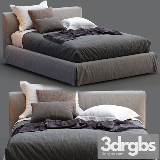 Meridiani Bed Law 3dsmax Download - thumbnail 1