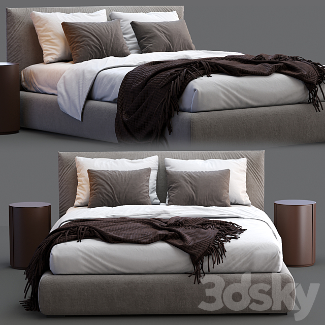 Meridiani Bed SCOTT 3DSMax File - thumbnail 3