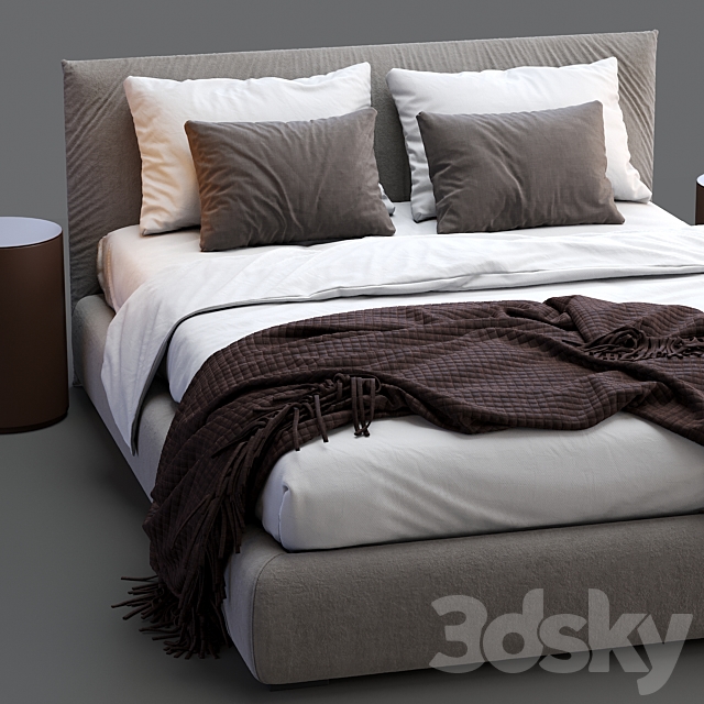 Meridiani Bed SCOTT 3DSMax File - thumbnail 4