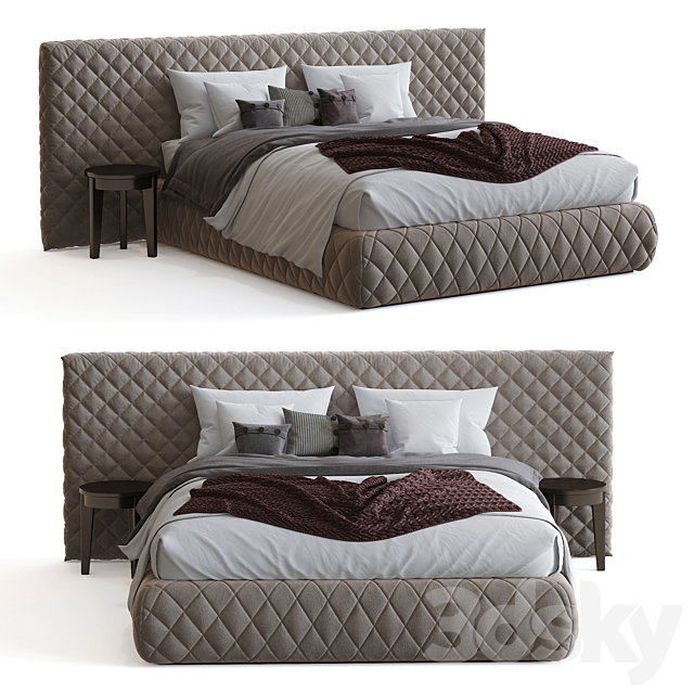 Meridiani Bed Tuyo 3DSMax File - thumbnail 1