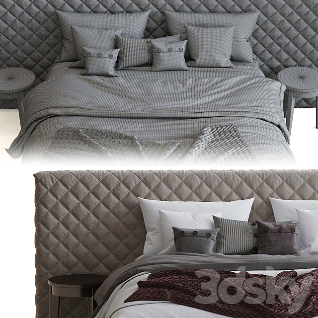 Meridiani Bed Tuyo 3DSMax File - thumbnail 3