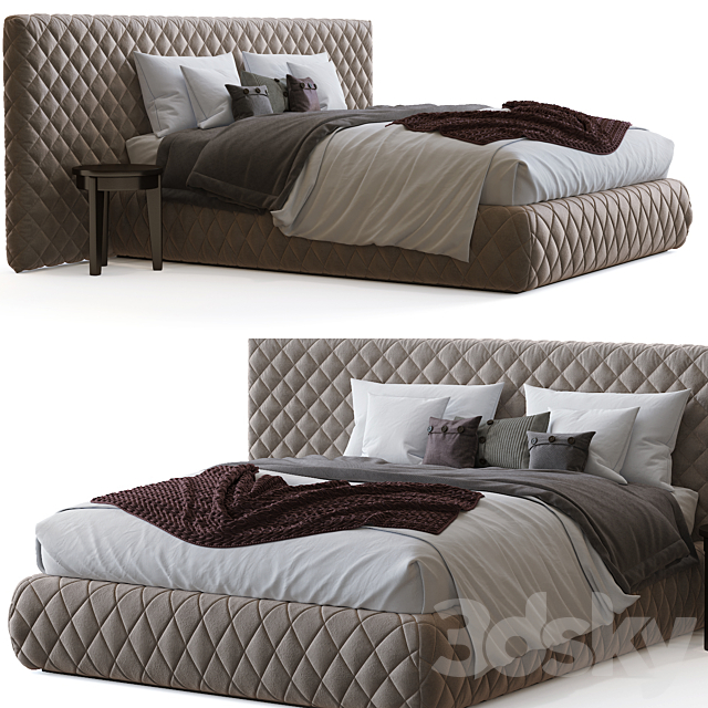 Meridiani Bed Tuyo 3DSMax File - thumbnail 4