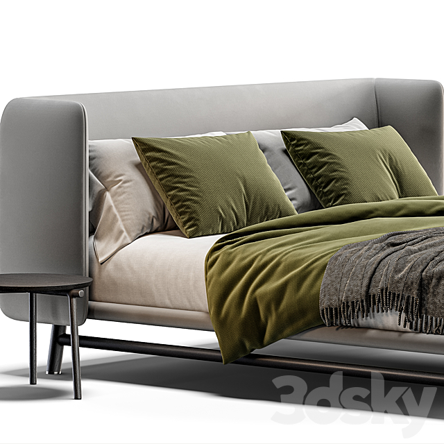 Meridiani Edoardo Bed 3DSMax File - thumbnail 2