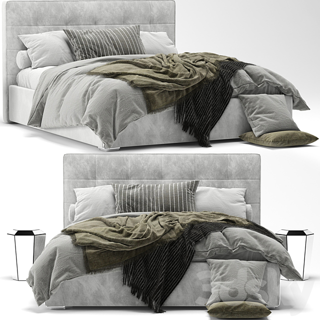 mezzo_bed 3DSMax File - thumbnail 2