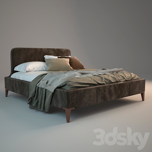 Milonga bed 3DSMax File - thumbnail 1