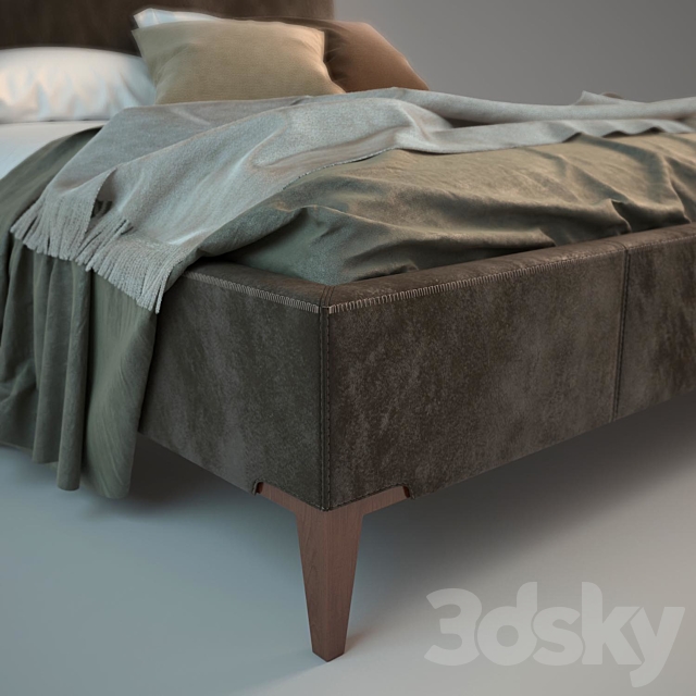 Milonga bed 3DSMax File - thumbnail 2