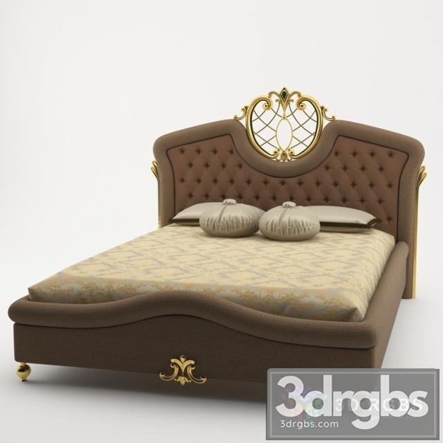 Milord 3302 E3750 Bed 3dsmax Download - thumbnail 1