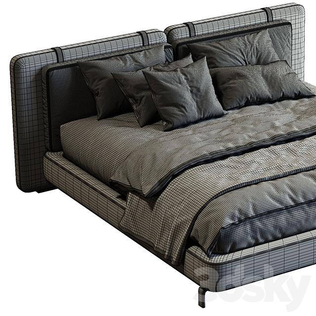 Minotti Tatlin Soft 3DS Max Model - thumbnail 5