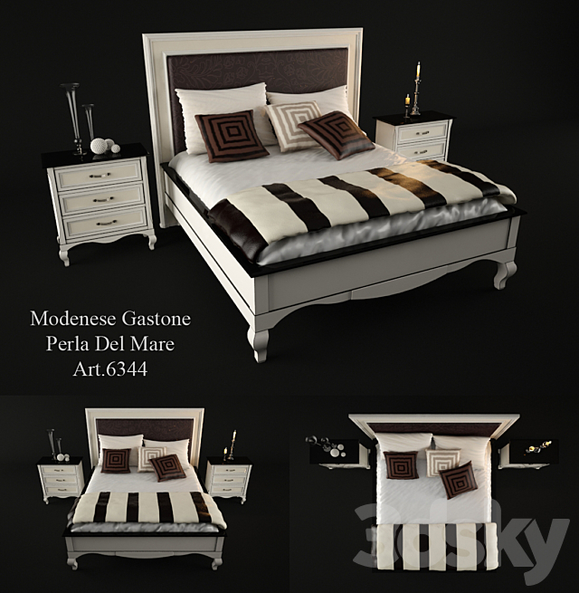 Modenese Gastone _ Perla Del Mare _ Art.6344 3DS Max Model - thumbnail 1