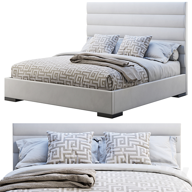 Modloft prince bed 3DSMax File - thumbnail 1