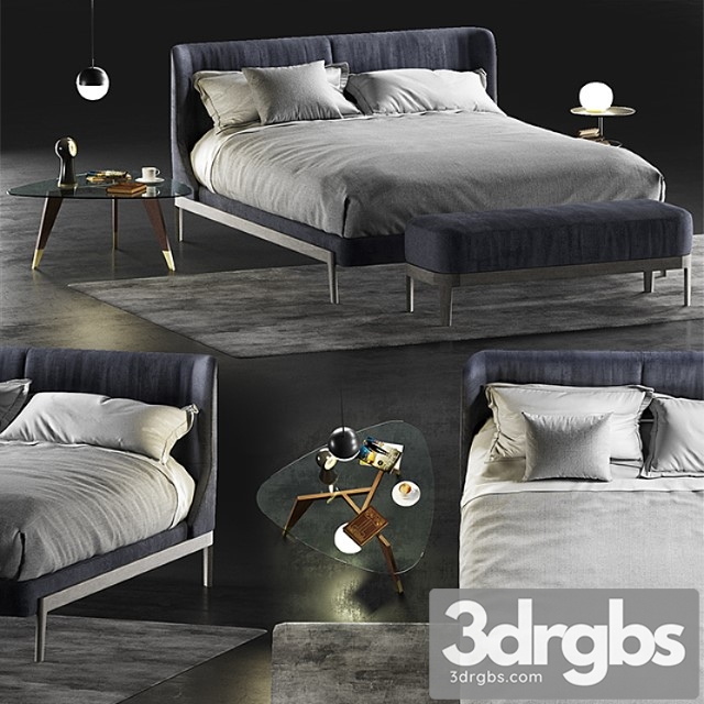 Molteni bed & c fulham 2 3dsmax Download - thumbnail 1