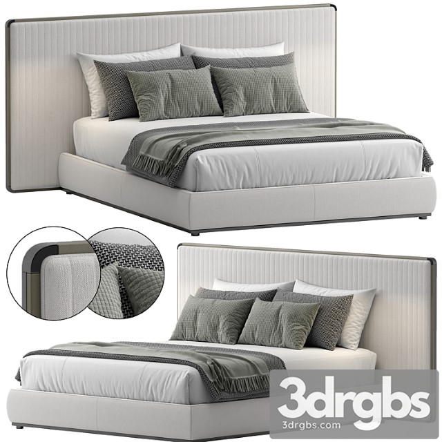 Molteni Ovidio Bed 3dsmax Download - thumbnail 1