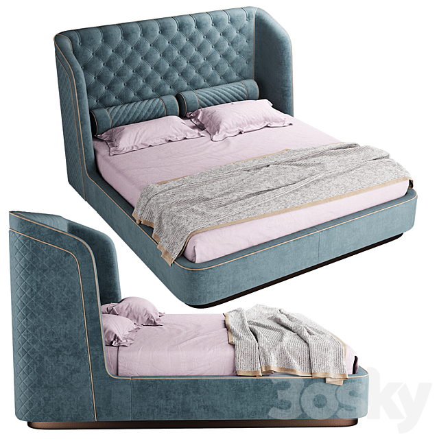 Monh bed 3DSMax File - thumbnail 3