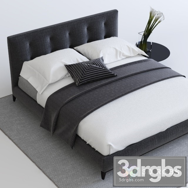 Monotti Andersen Bed 3dsmax Download - thumbnail 1