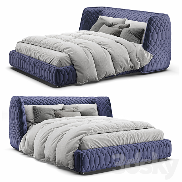 Moroso Redondo Bed 3DSMax File - thumbnail 1