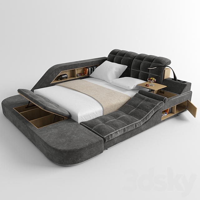 multifunctional sofa bed 3DSMax File - thumbnail 1