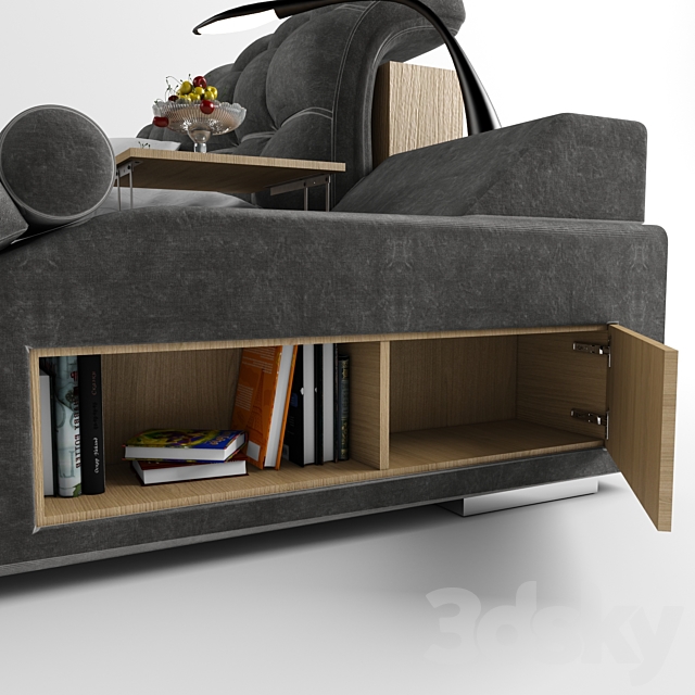 multifunctional sofa bed 3DSMax File - thumbnail 2