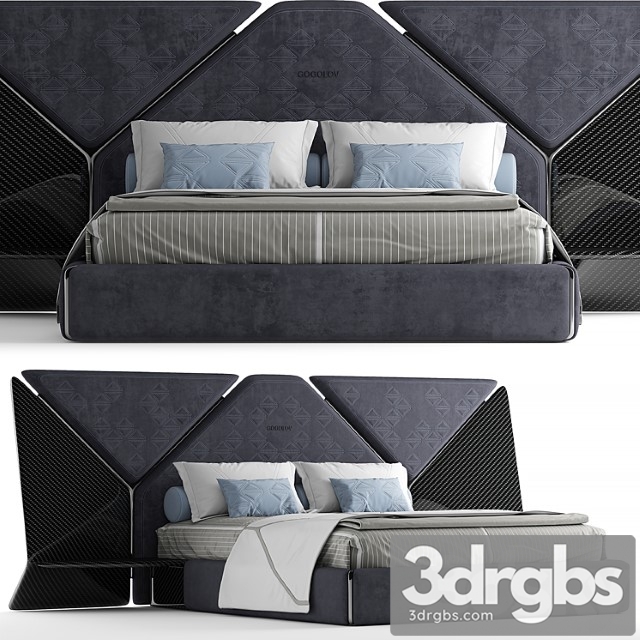 My design bed 2 3dsmax Download - thumbnail 1