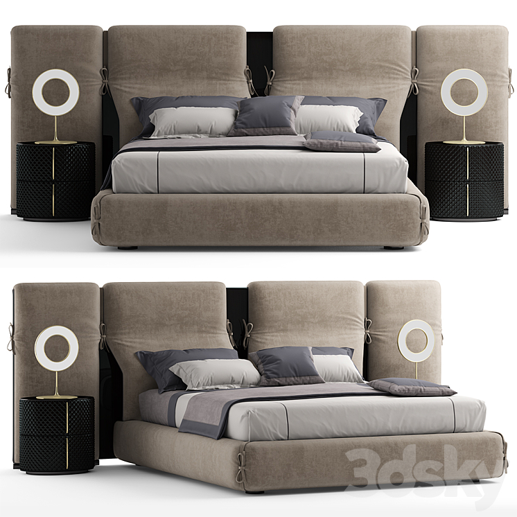 My design bed 3DS Max Model - thumbnail 1