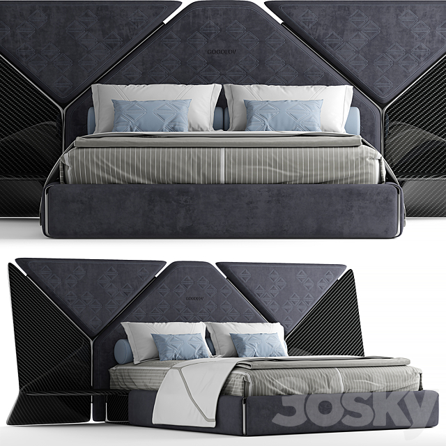 My design bed 3DSMax File - thumbnail 1