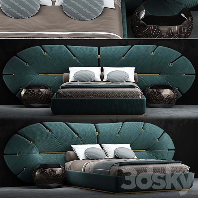 My design bed 3DSMax File - thumbnail 1