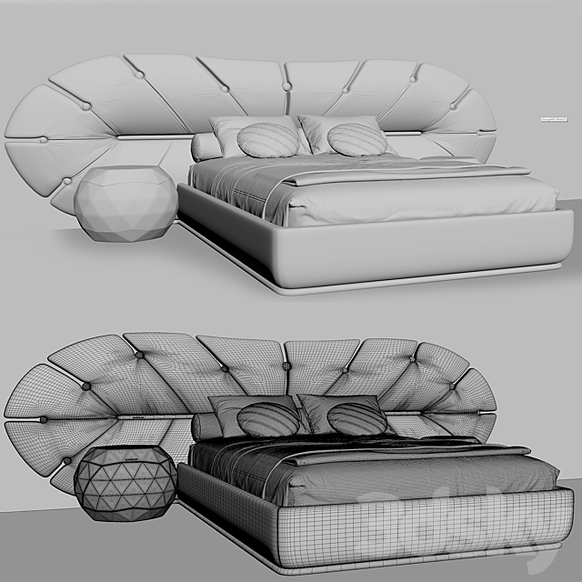 My design bed 3DSMax File - thumbnail 3