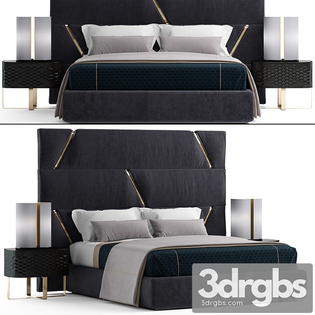 My design bed_1 2 3dsmax Download - thumbnail 1