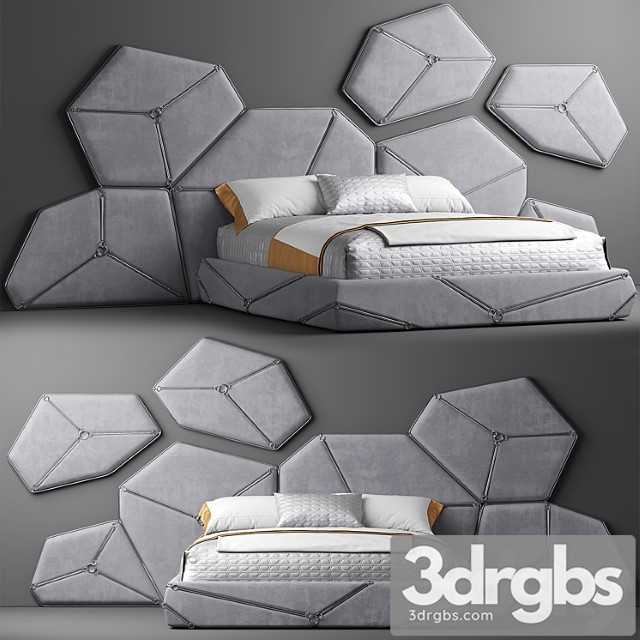 My design bed_1_2 2 3dsmax Download - thumbnail 1