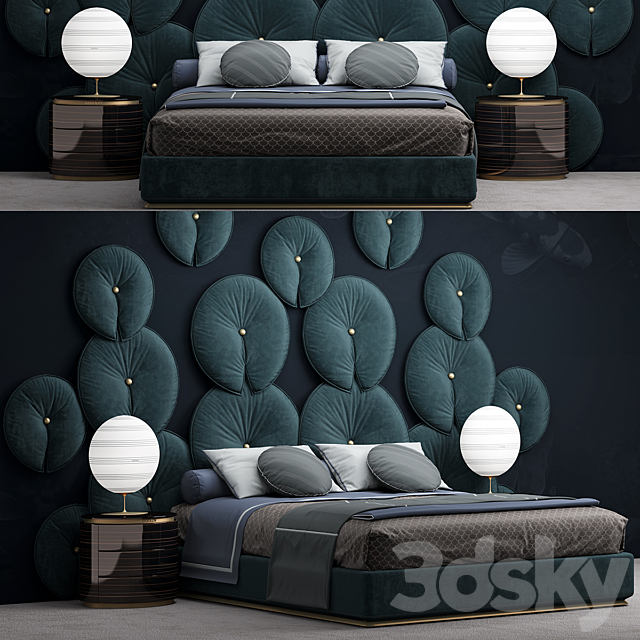 My design wall bed 3DSMax File - thumbnail 1