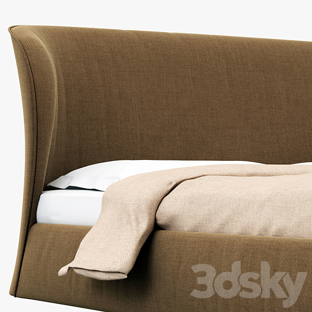 Natuzzi Oasi 3DS Max Model - thumbnail 2