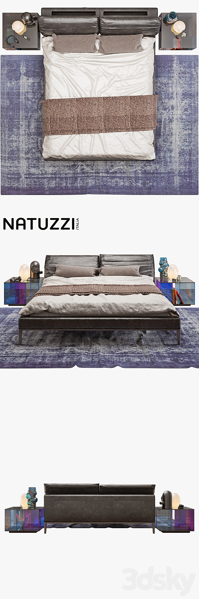 Natuzzi vela set 3DSMax File - thumbnail 2