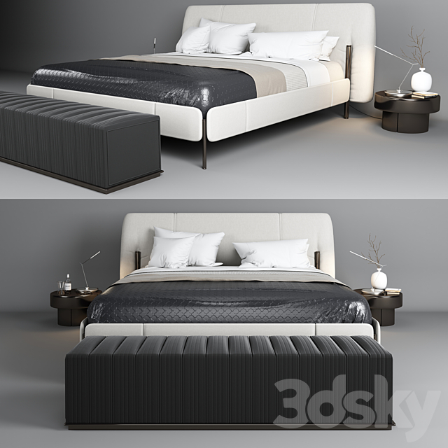 new bed 3DSMax File - thumbnail 1