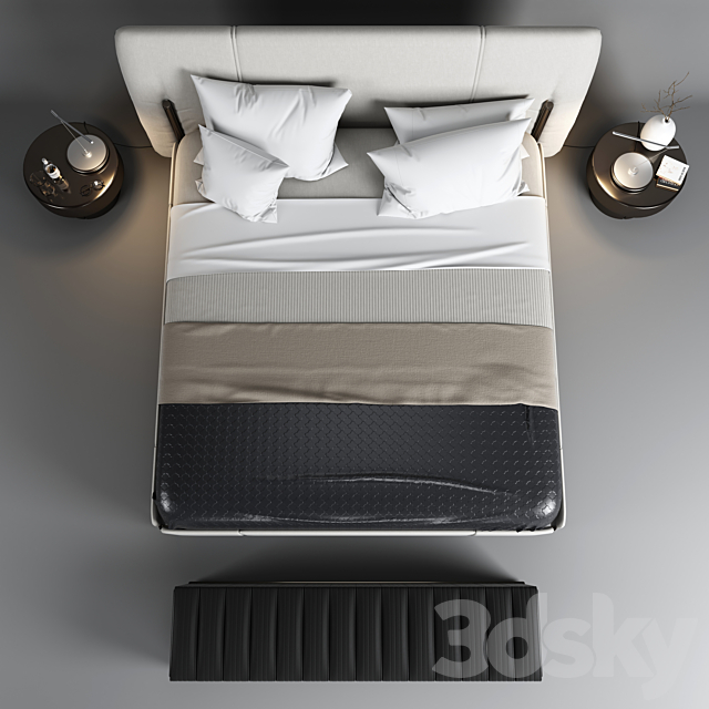 new bed 3DSMax File - thumbnail 2