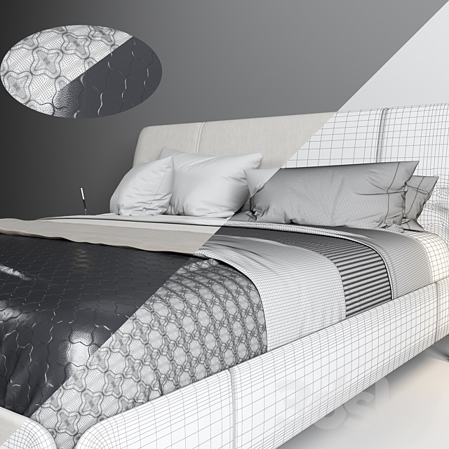 new bed 3DSMax File - thumbnail 3