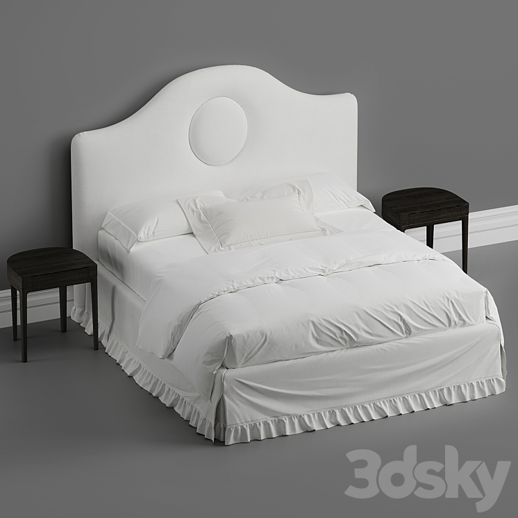 Noctis Sophie bed 3DS Max Model - thumbnail 2