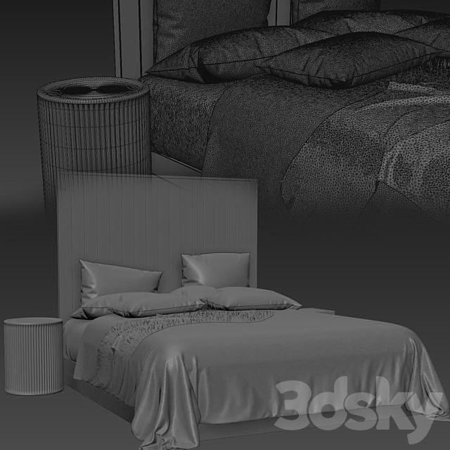 Nomad bed 3DSMax File - thumbnail 4