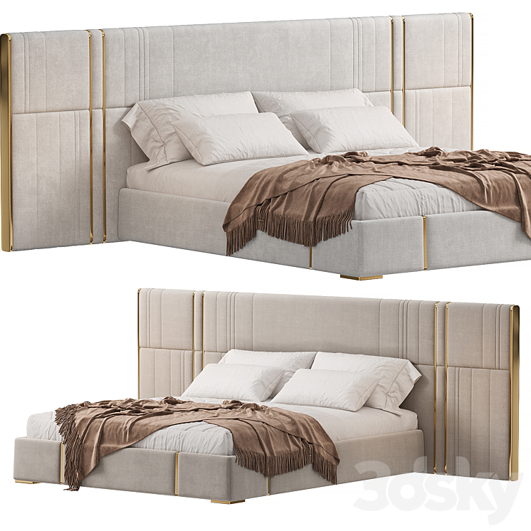 NOVA BED 3DS Max Model - thumbnail 1