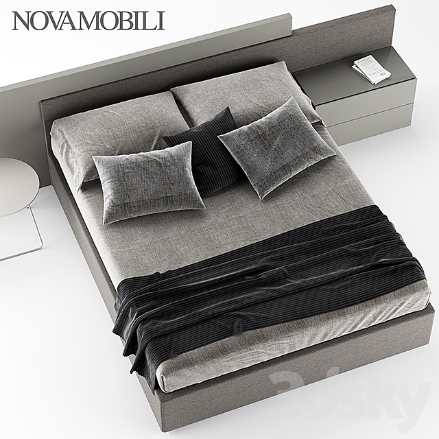 NOVAMOBILI TIME BED 3DSMax File - thumbnail 1