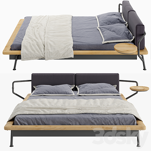 Nunc kier bed 3DSMax File - thumbnail 1