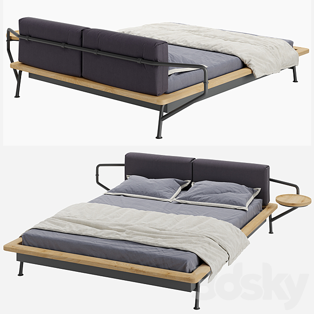 Nunc kier bed 3DSMax File - thumbnail 2