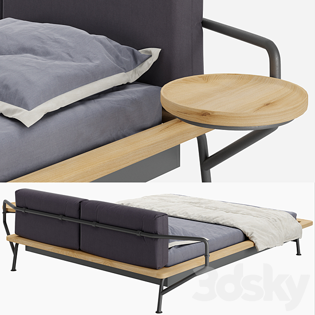 Nunc kier bed 3DSMax File - thumbnail 3