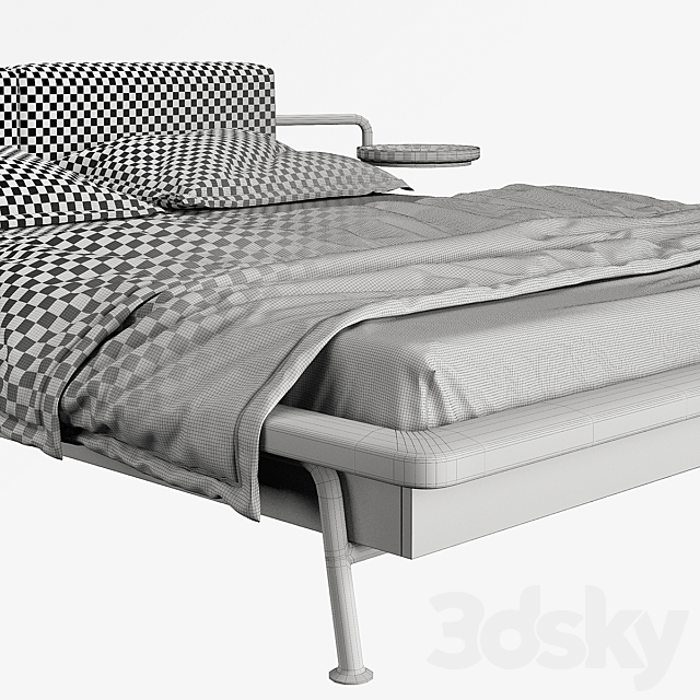 Nunc kier bed 3DSMax File - thumbnail 4