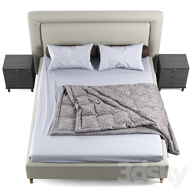 Opera Ramiro Bed 3DSMax File - thumbnail 2