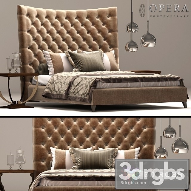 Opera Tosca Bed 3dsmax Download - thumbnail 1