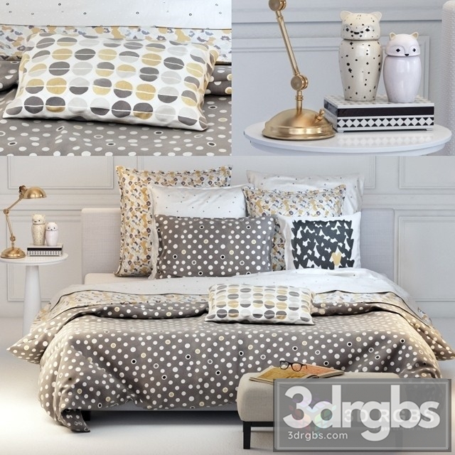 Orizzonti Lipari Bed 3dsmax Download - thumbnail 1